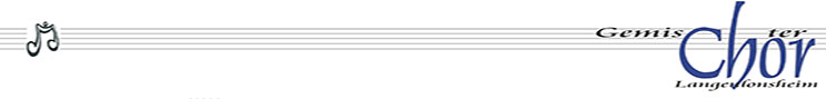 Gemischter Chor Langenlonsheim
