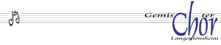 Gemischter Chor Langenlonsheim